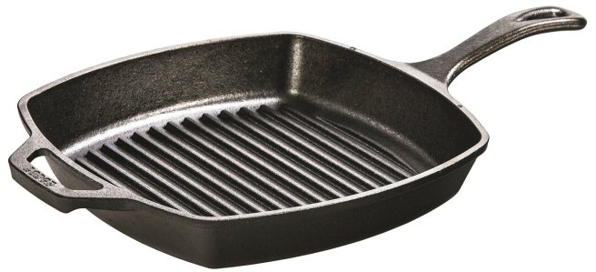 Ribbed skillet